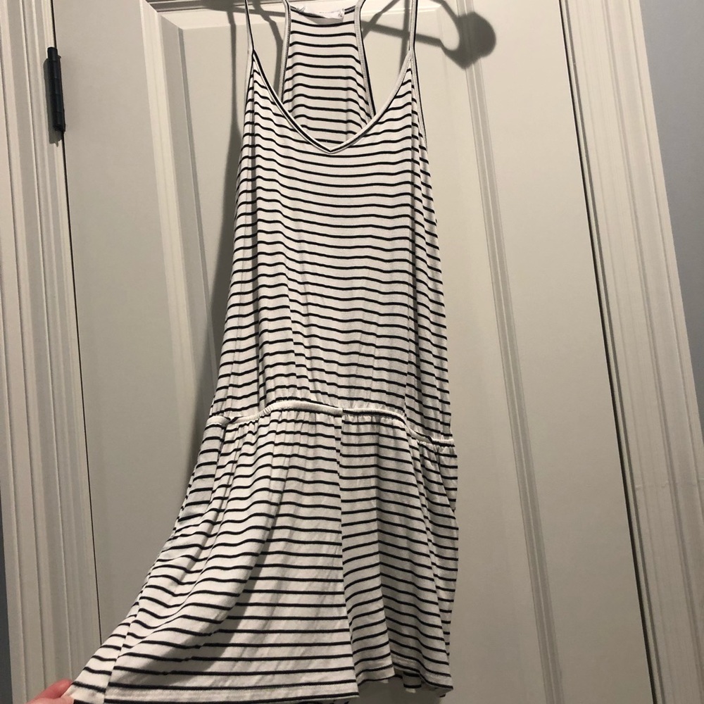 Striped romper